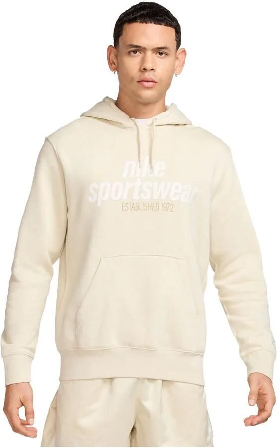 Nike Club Fleece fleecehoodie voor heren Bruin