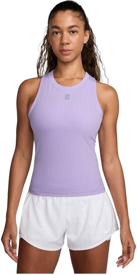 Nike Court Advantage Dri-FIT tennistanktop voor dames Paars