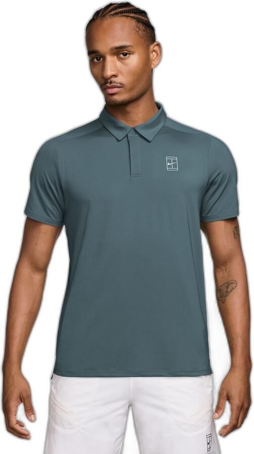 Nike Court Advantage Dri-FIT tennispolo voor heren Grijs - Foto 5