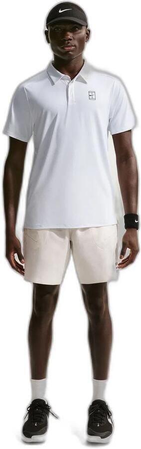Nike Court Advantage Dri-FIT tennispolo voor heren Wit - Foto 5
