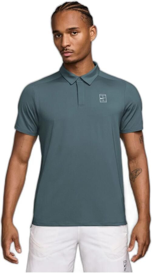 Nike Court Advantage Dri-FIT tennispolo voor heren Grijs - Foto 5