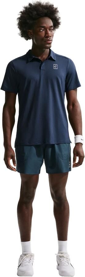 Nike Court Advantage Dri-FIT tennisshorts voor heren (15 cm) Blauw - Foto 5