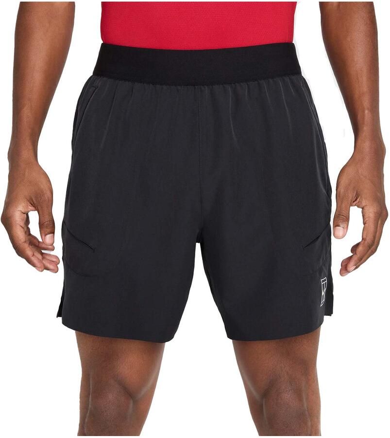 Nike Court Advantage Dri-FIT tennisshorts voor heren (15 cm) Zwart - Foto 5