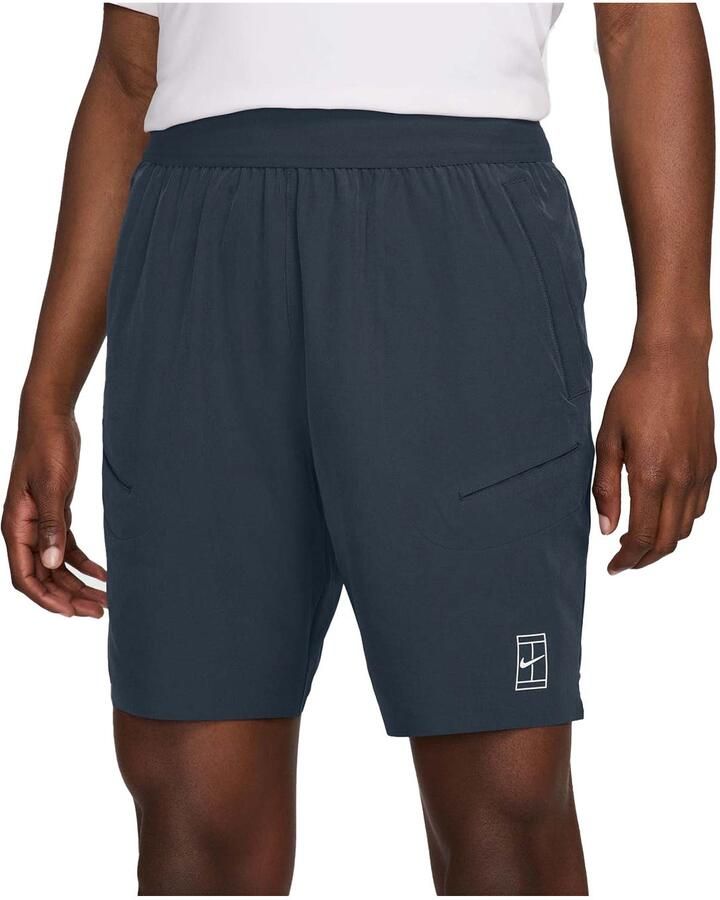 Nike Court Advantage Dri-FIT tennisshorts voor heren (21 cm) Blauw - Foto 5