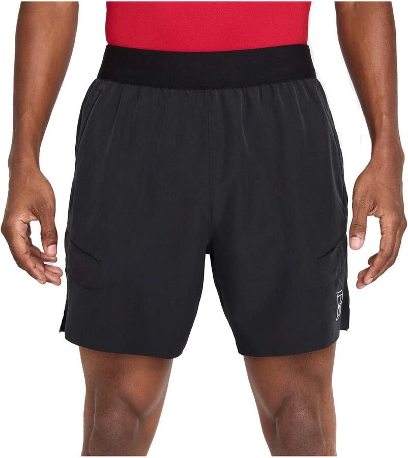 Nike Court Advantage Dri-FIT tennisshorts voor heren (15 cm) Zwart - Foto 5