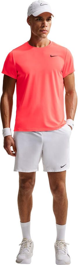 Nike Court Advantage Short Sleeve Top Heren