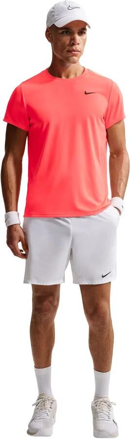 Nike Court Advantage Short Sleeve Top Heren