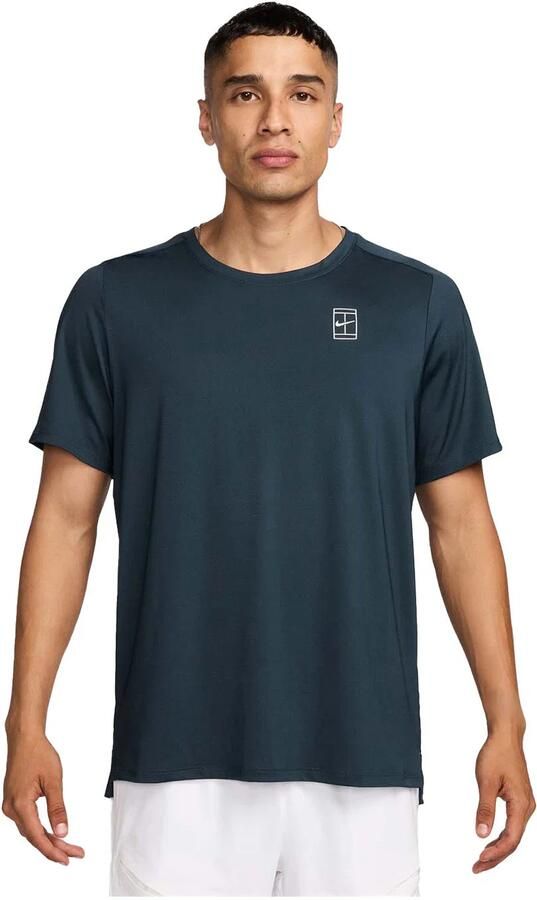 Nike Court Advantage Dri-FIT tennistop voor heren Blauw - Foto 5