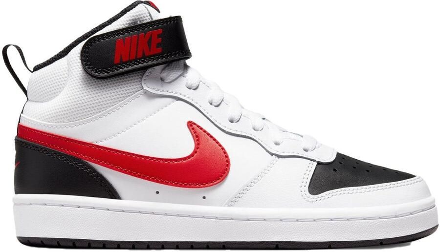 Nike Witte Hoge Sneaker Court Borough Mid 2(gs )