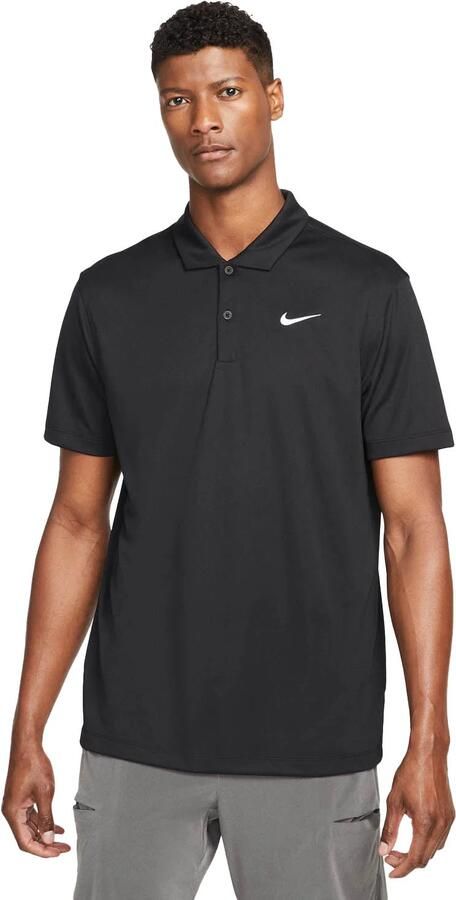 Nike Court Dri-FIT Tennispolo voor heren Zwart - Foto 6