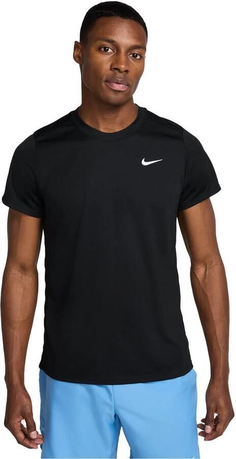 Nike Court Victory Dri-FIT tennistop voor heren Zwart - Foto 6