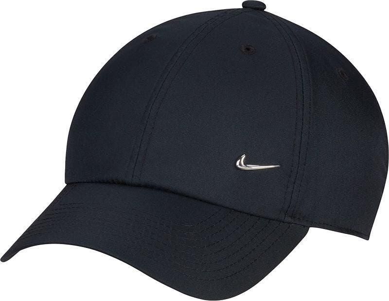 Nike Dri-FIT Club ongestructureerde pet met metalen Swoosh Zwart