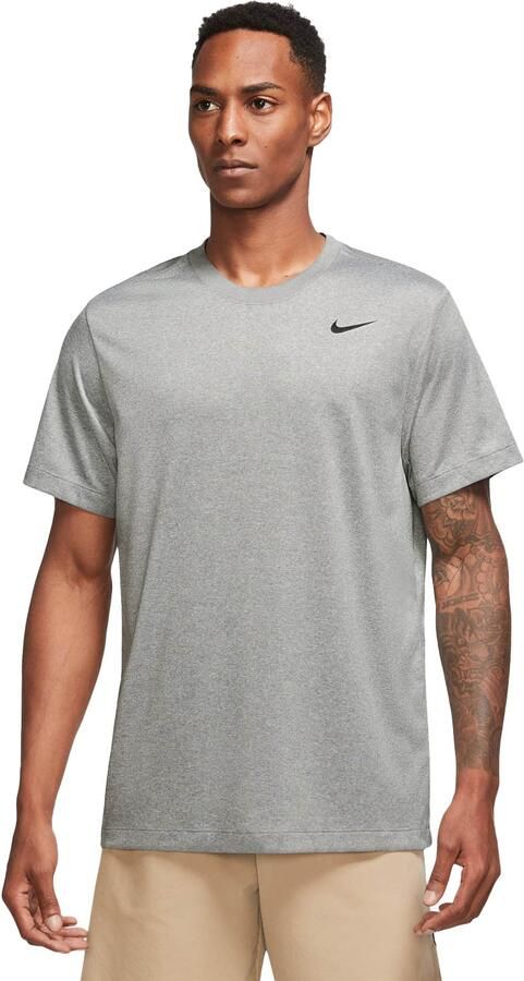 Nike Legend Grijs Hardloop T-shirt Heren