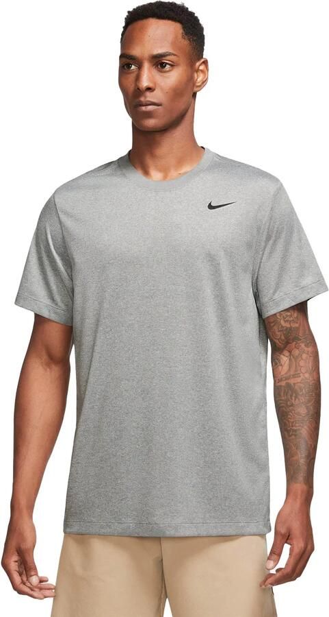 Nike Legend Grijs Hardloop T-shirt Heren