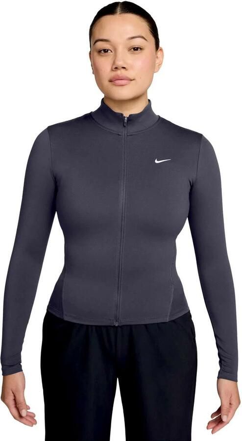 Nike Dri-fit One Full-zip Fitted Jacket