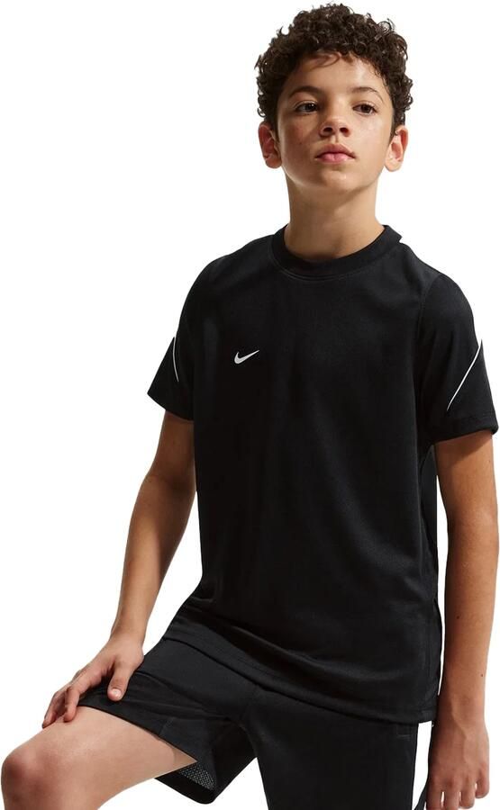 Nike Strike Dri-FIT voetbaltop met korte mouwen voor kids Zwart - Foto 5