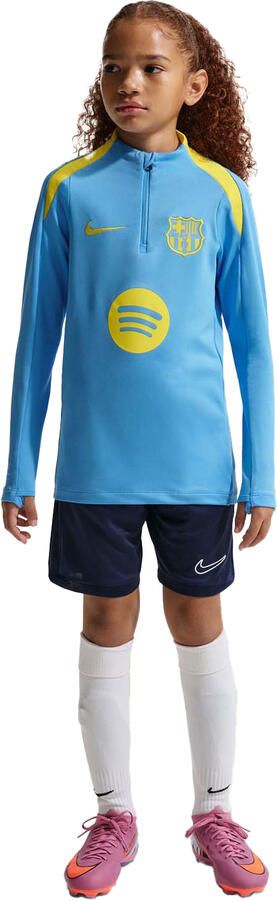 Nike FC Barcelona Strike Fourth Dri-FIT knit voetbaltrainingstop voor kids Blauw - Foto 5