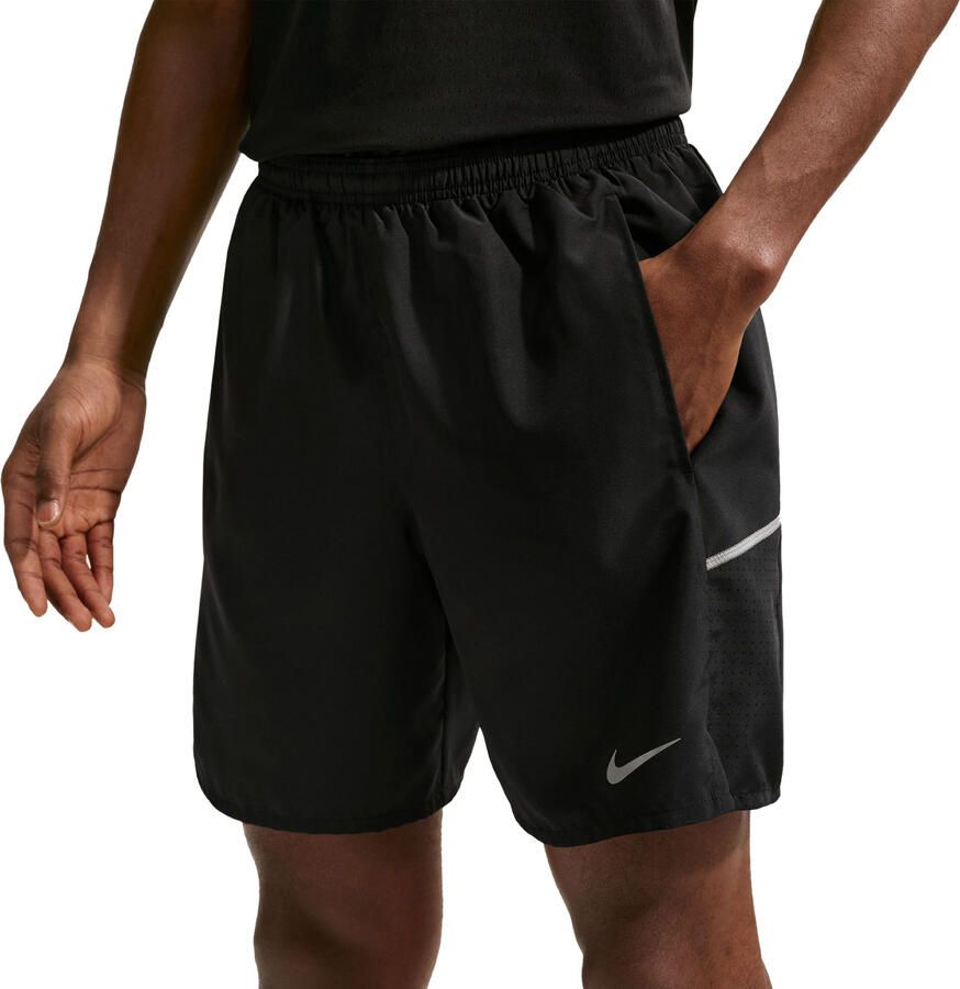 Nike Miler Dri-FIT 2-in-1 hardloopshorts voor heren (18 cm) Zwart - Foto 4