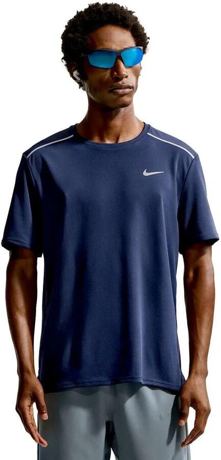 Nike Miler Dri-FIT hardlooptop met korte mouwen voor heren Blauw - Foto 5