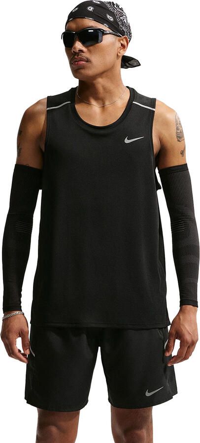 Nike Miler hardlooptanktop met Dri-FIT voor heren Zwart - Foto 5