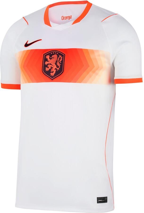 Nike Nederland 2026 Stadium Uit Dri-FIT replicavoetbalshirt voor heren Wit - Foto 5