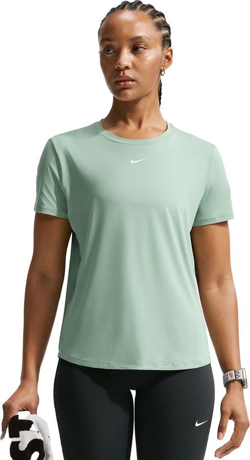 Nike One Classic Dri-FIT damestop met korte mouwen Groen - Foto 5
