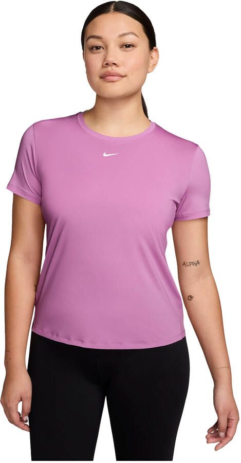 Nike One Classic Dri-FIT damestop met korte mouwen Paars - Foto 5