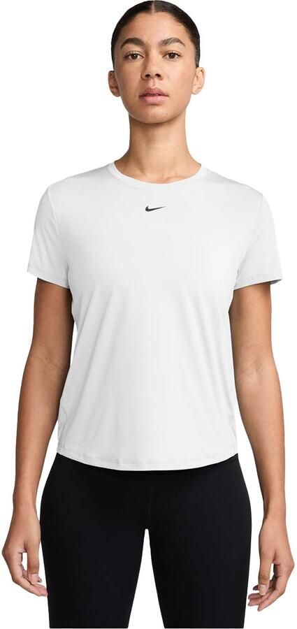Nike One Classic Dri-FIT damestop met korte mouwen Wit - Foto 5