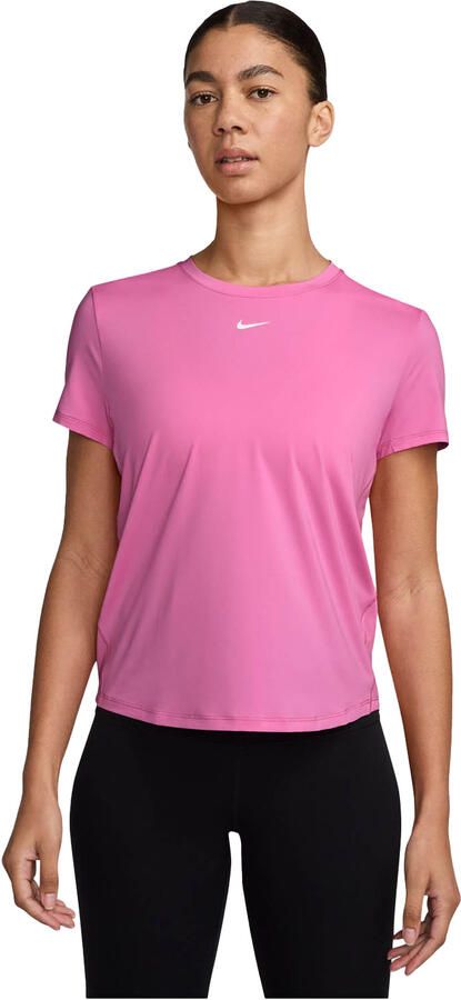 Nike One Classic Dri-FIT damestop met korte mouwen Roze - Foto 5
