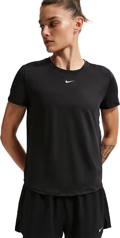 Nike One Classic Dri-FIT damestop met korte mouwen Zwart - Foto 6