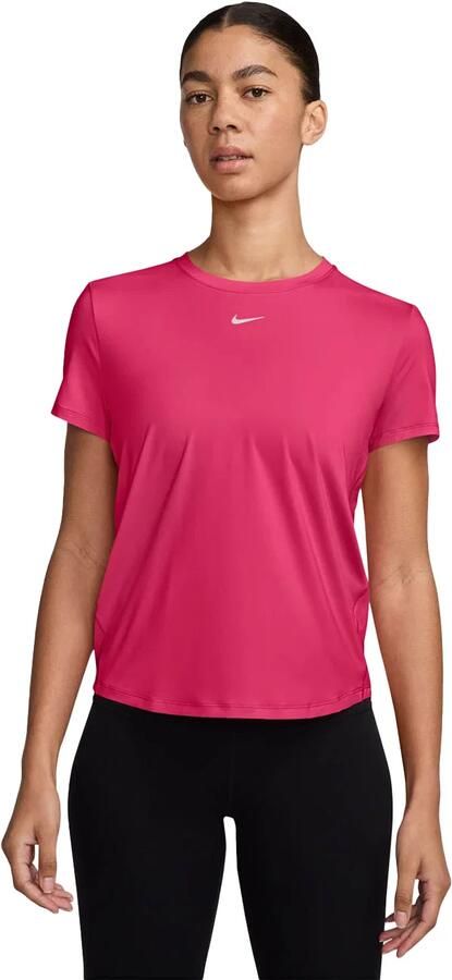 Nike One Classic Dri-FIT damestop met korte mouwen Roze - Foto 5