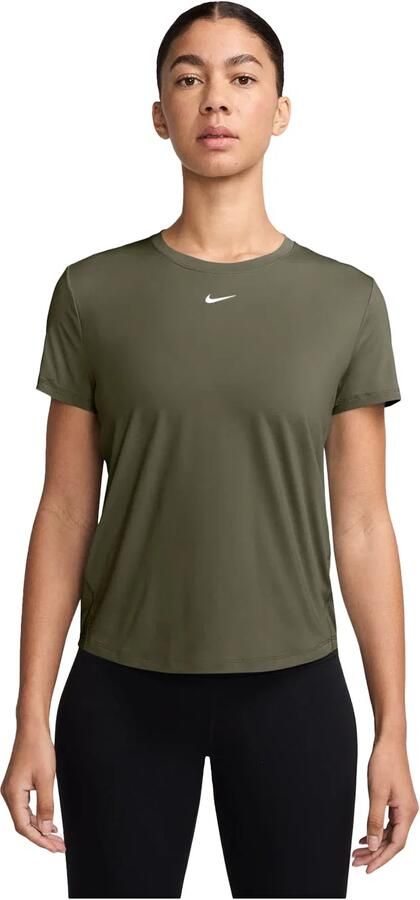 Nike One Classic Dri-FIT damestop met korte mouwen Groen - Foto 6