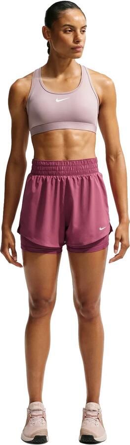 Nike One Dri-fit High-rise 3-inch 2-in-1 Shorts