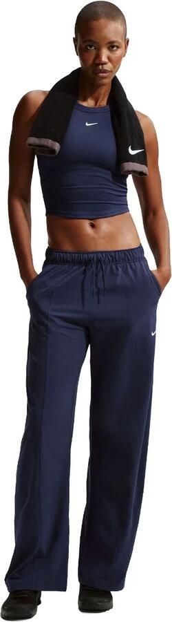 Nike One Dri-fit Woven Wide Leg Broek Dames