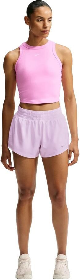 Nike One Fitted Dri-fit Crop Tank