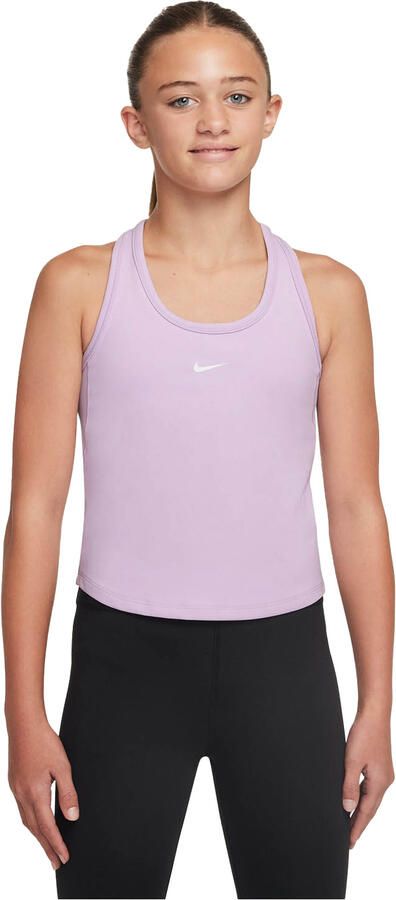 Nike One Fitted Dri-FIT tanktop voor Paars - Foto 5
