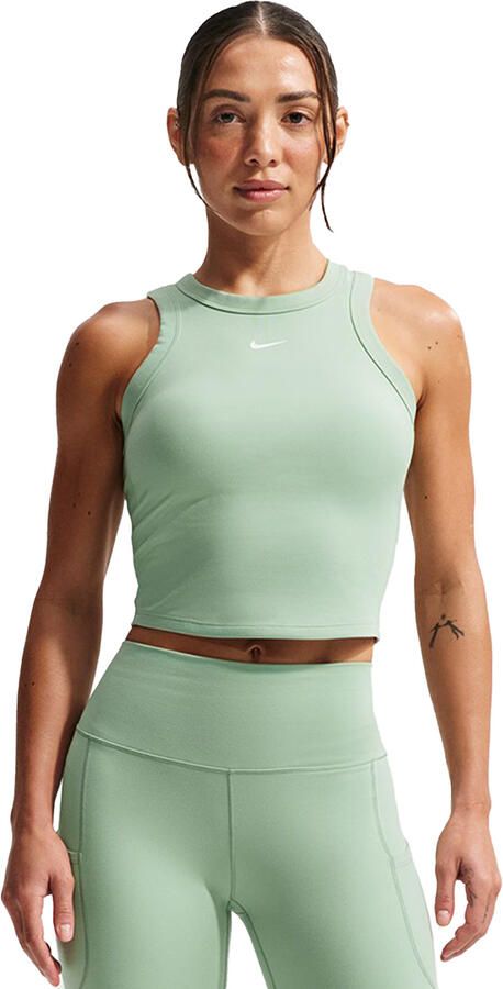 Nike One Fitted Dri-FIT Cropped Tanktop Dames - Foto 2