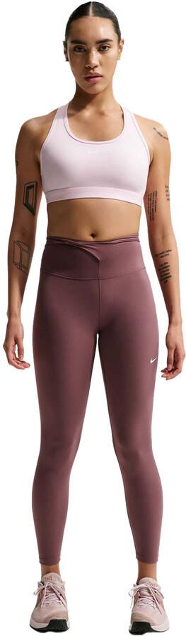 Nike One 7 8-legging met hoge taille voor dames Paars - Foto 5