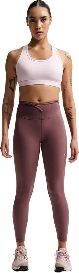 Nike One 7 8-legging met hoge taille voor dames Paars - Foto 5