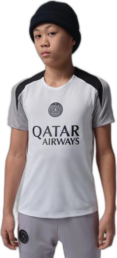 Jordan Paris Saint-Germain Strike Night Edition Dri-FIT knit voetbaltop met korte mouwen voor kids Wit - Foto 5
