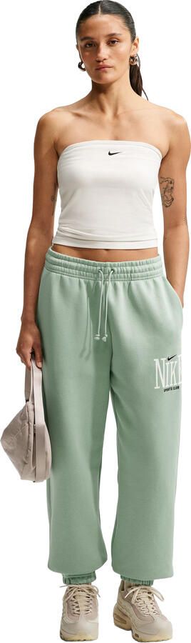 Nike Phoenix Fleece oversized damesjoggingbroek met hoge taille Groen - Foto 5