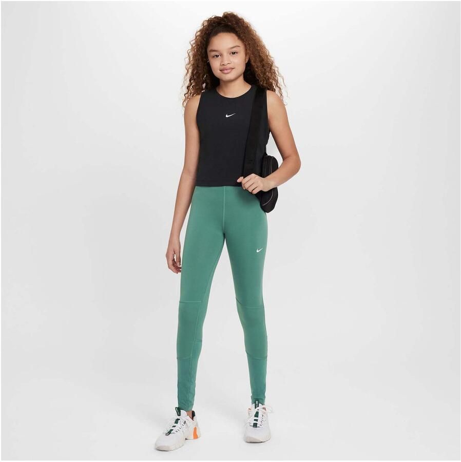 Nike Pro Dri-FIT trainingstanktop voor meisjes Zwart - Foto 5