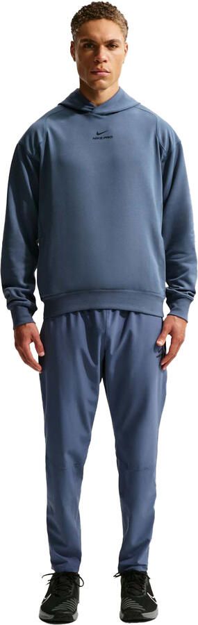 Nike Pro Dri-FIT tussenlaag trainingshoodie voor heren Blauw - Foto 5