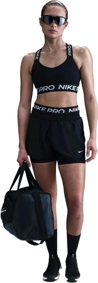 Nike Pro non-padded sport-bh met lichte ondersteuning Zwart - Foto 6