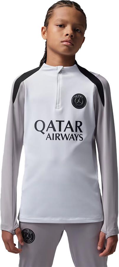 Jordan Paris Saint-Germain Strike Night Edition Dri-FIT knit voetbaltrainingstop voor kids Wit - Foto 5