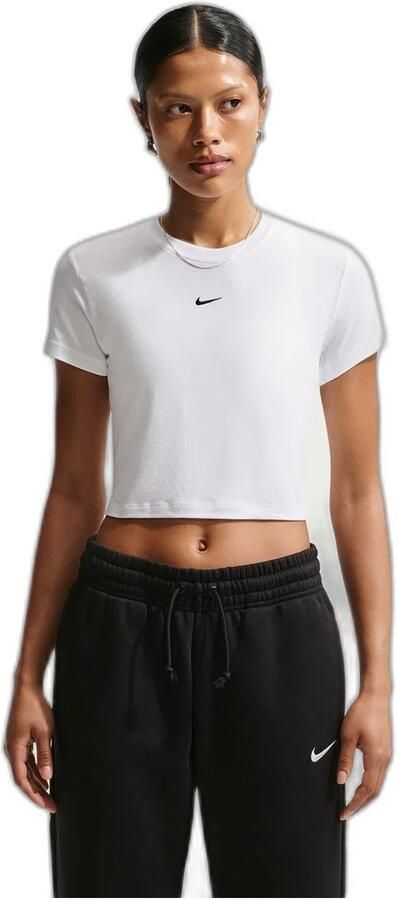 Nike Chill Knit kort T-shirt voor dames Wit - Foto 5
