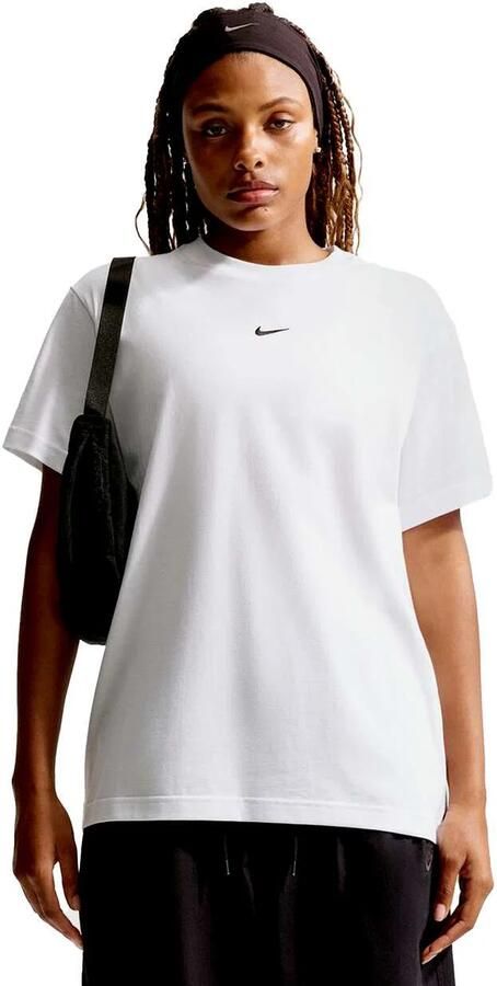 Nike oversized T-shirt met korte mouwen voor dames Wit - Foto 4
