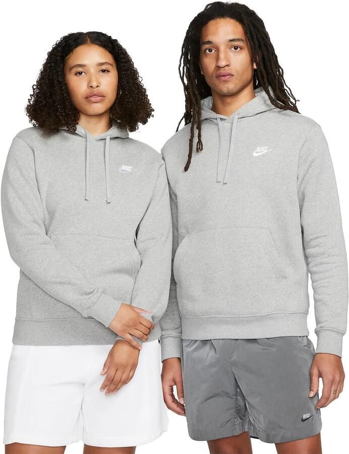 Nike Sportswear Club Fleece Hoodie Gray - Foto 3