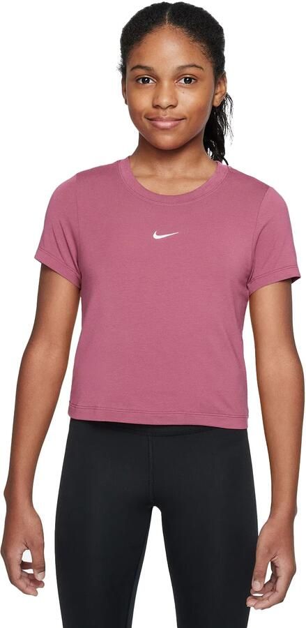 Nike kort T-shirt voor meisjes Roze - Foto 5