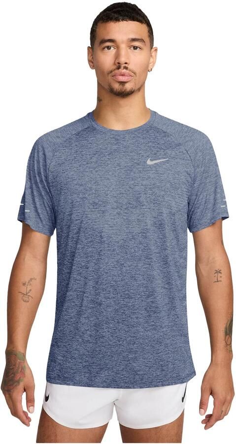 Nike Stride Dri-FIT ADV hardlooptop met korte mouwen voor heren Blauw - Foto 5